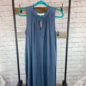 LOFT Nightgown in Steel Blue, M